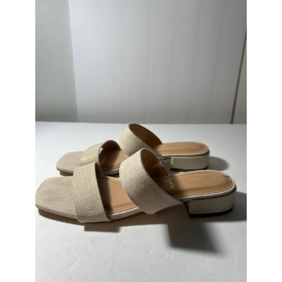 Joie  Cream Sandals Minimalist Slip-On - Picture 2 of 10